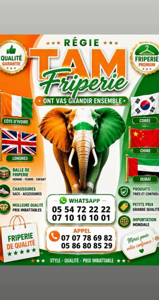 TAM Friperie promo